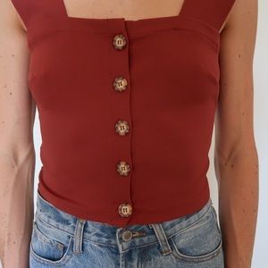 Free people button up blouse